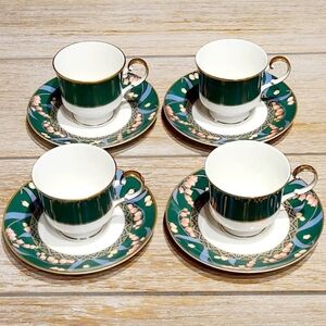 Mikasa Bone China Spring Fantasy Ming Green 8 pieces set